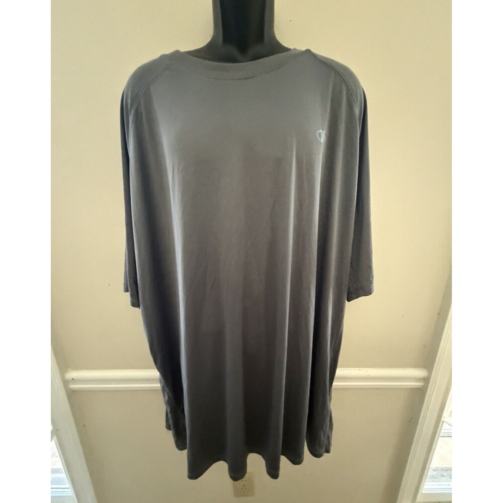Champion Authentic Activewear Mens Light Gray Breathable Mesh Shirt NWT 5XL
